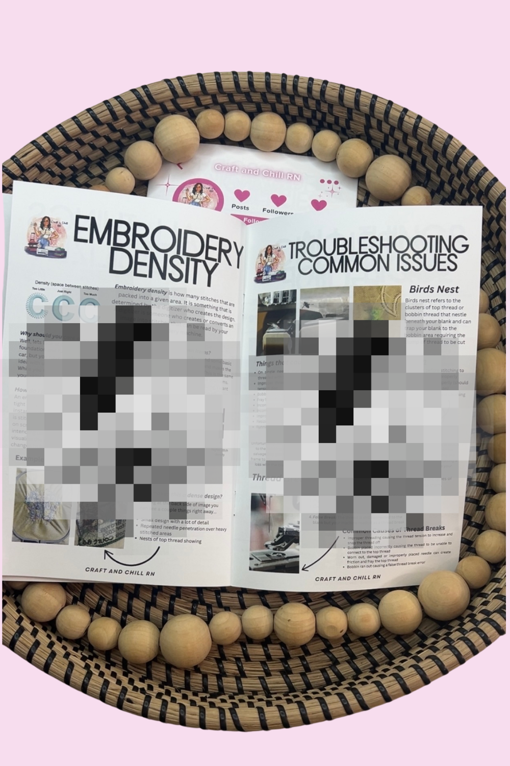 Embroidery 101 Handbook- Physical + digital