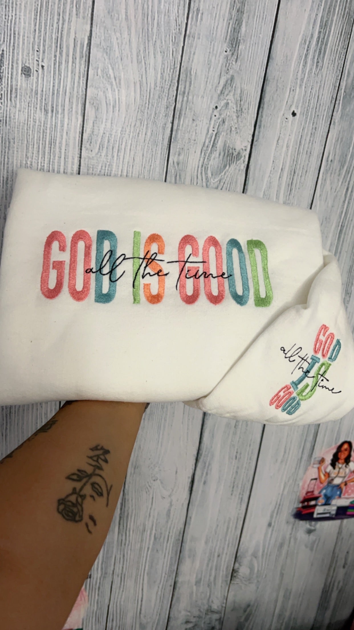 God Is Good Crewneck