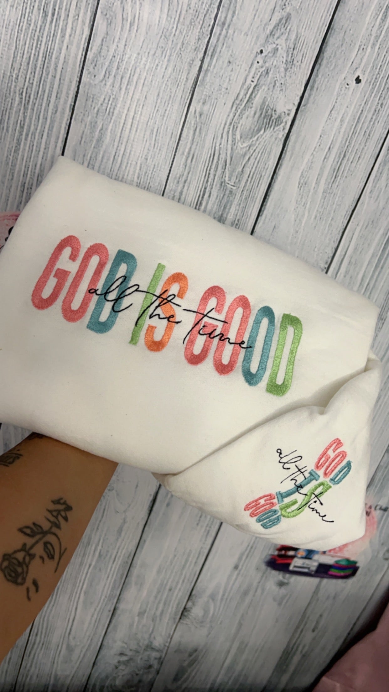 God Is Good Crewneck