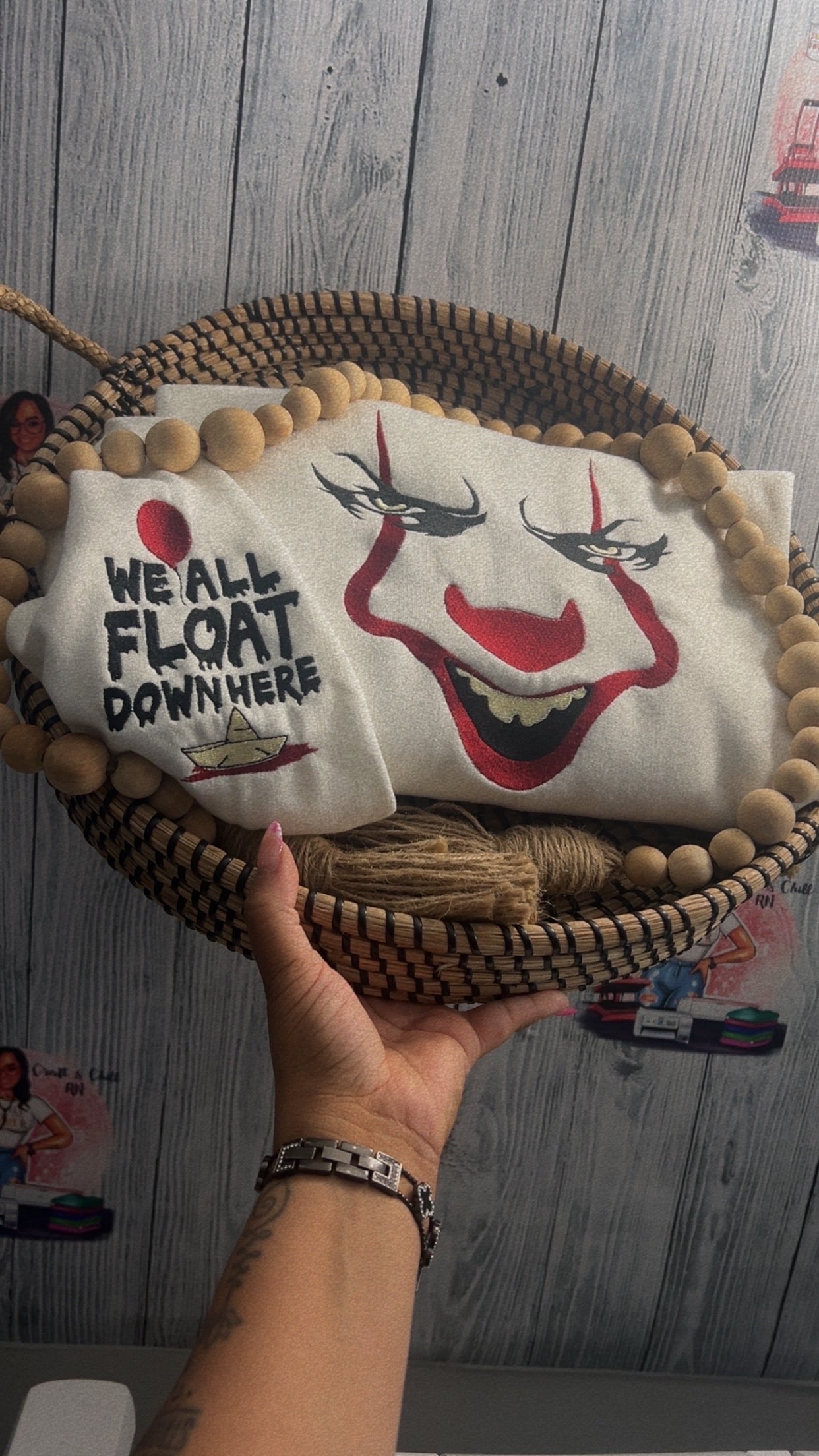 We All Float Crewneck