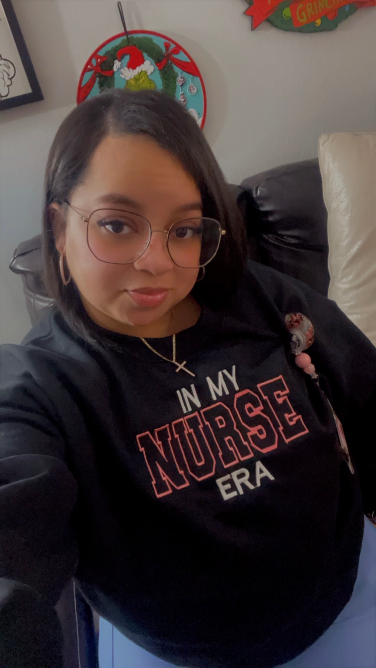 Nurse Era Embroidered Sweatshirt