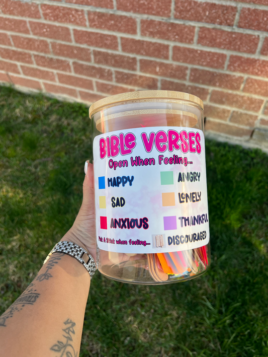 Bible Verses Jar- COMPLETED