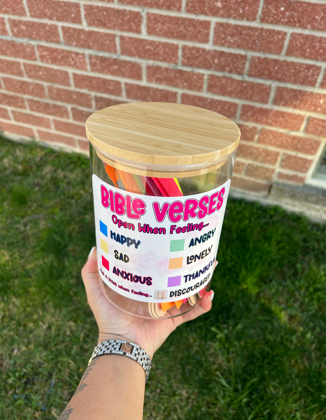 Bible Verses Jar- COMPLETED