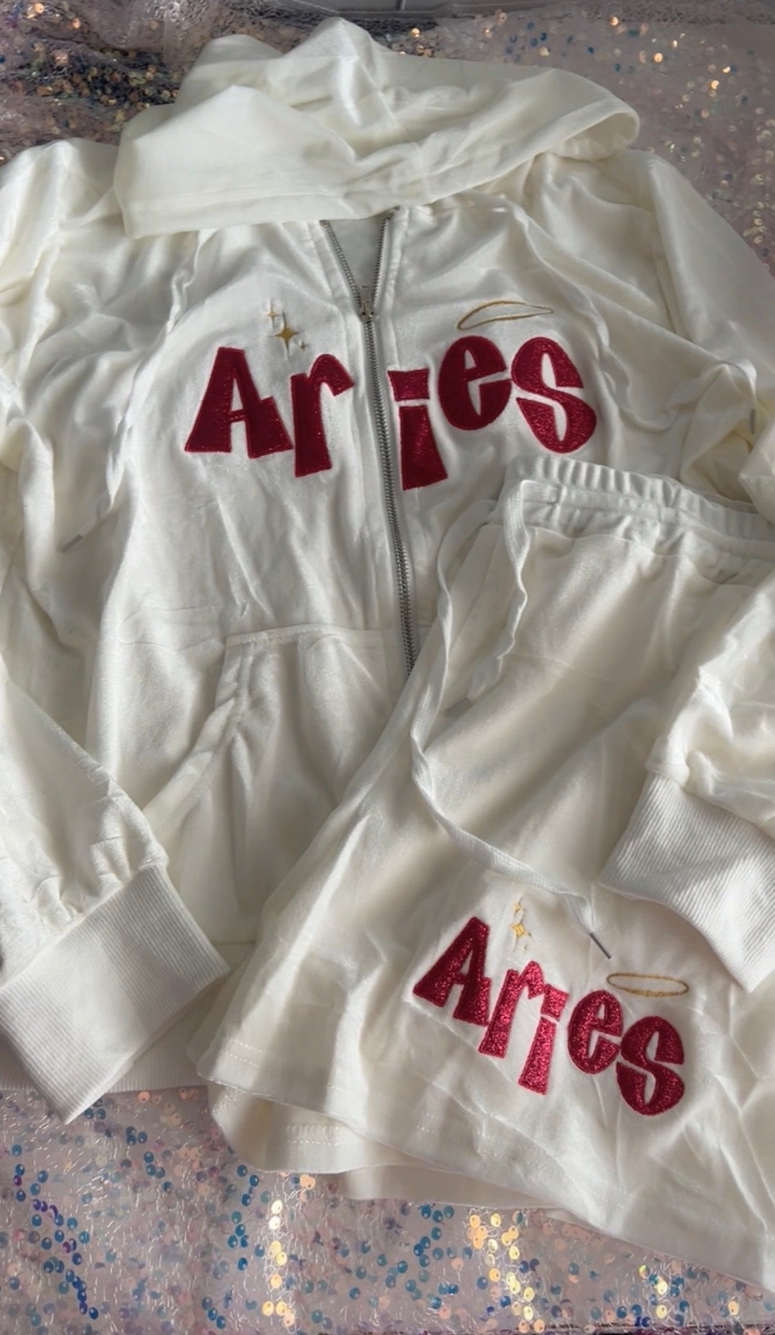 Y2K Embroidered Tracksuit