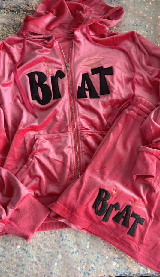 Y2K Embroidered Tracksuit