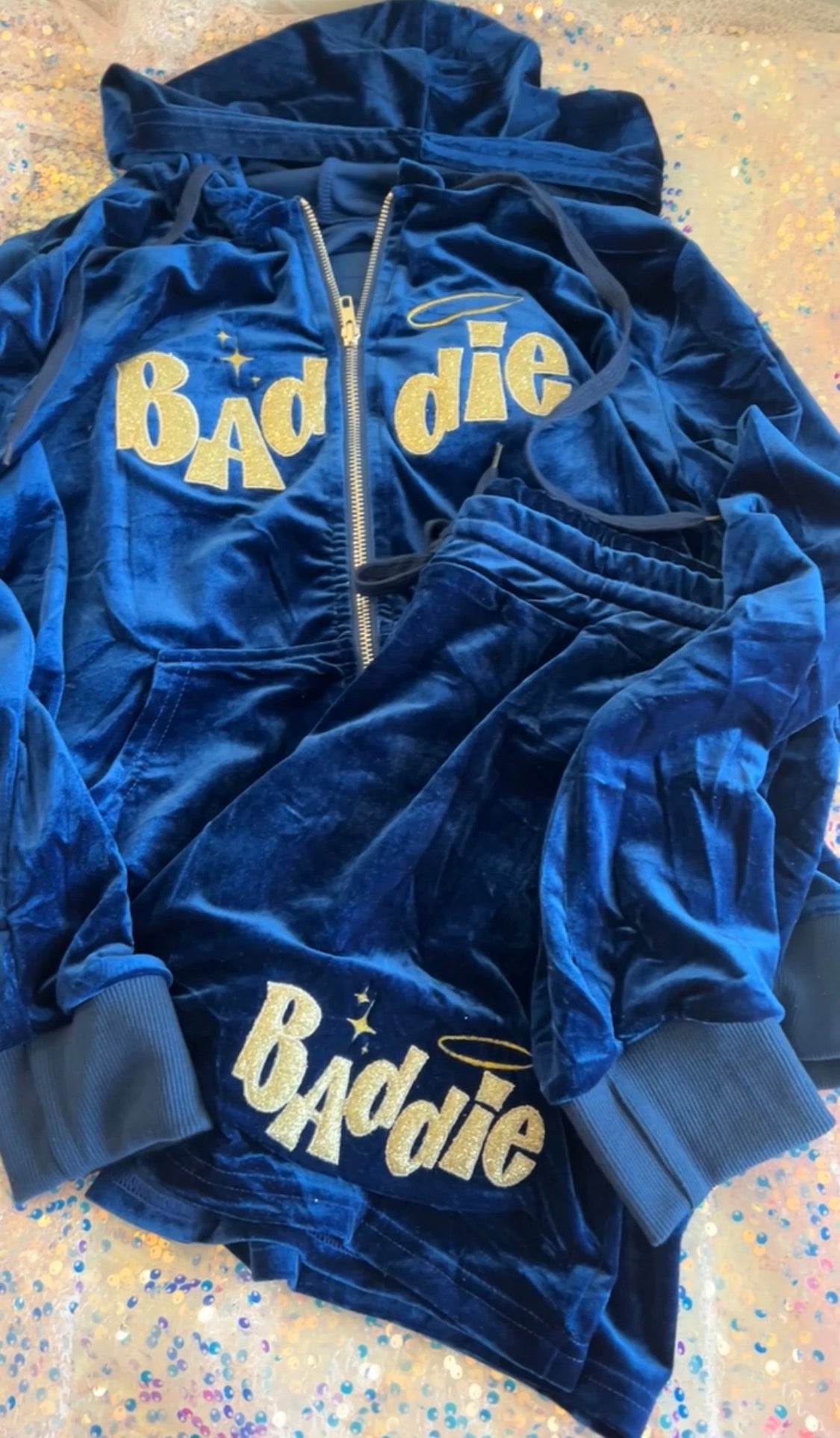 Y2K Embroidered Tracksuit