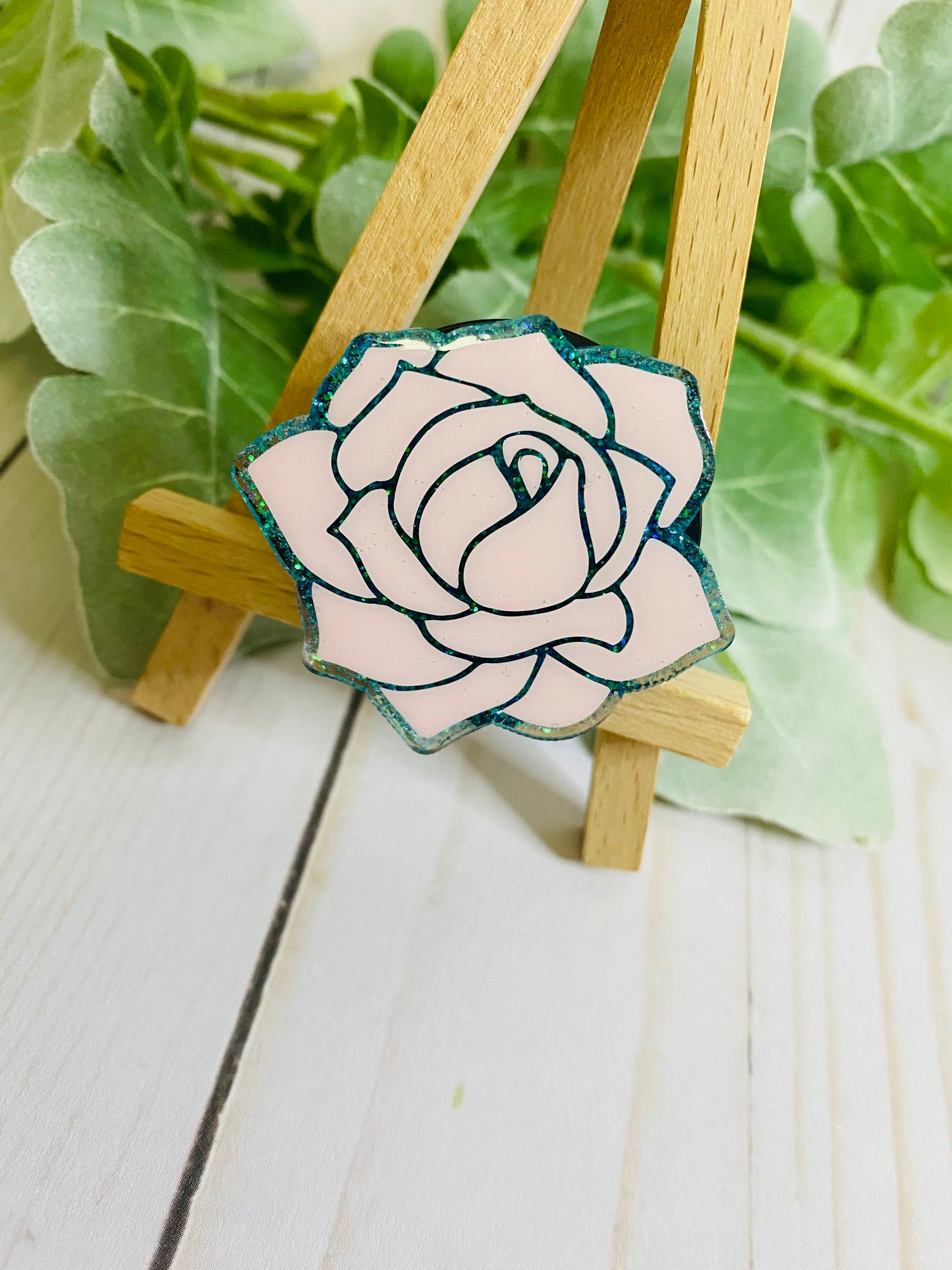 Rose Phone Grip