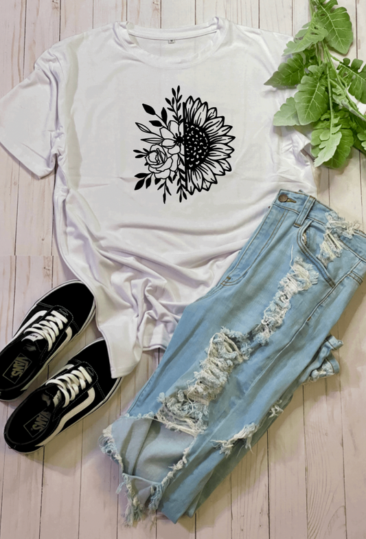 Half Floral
