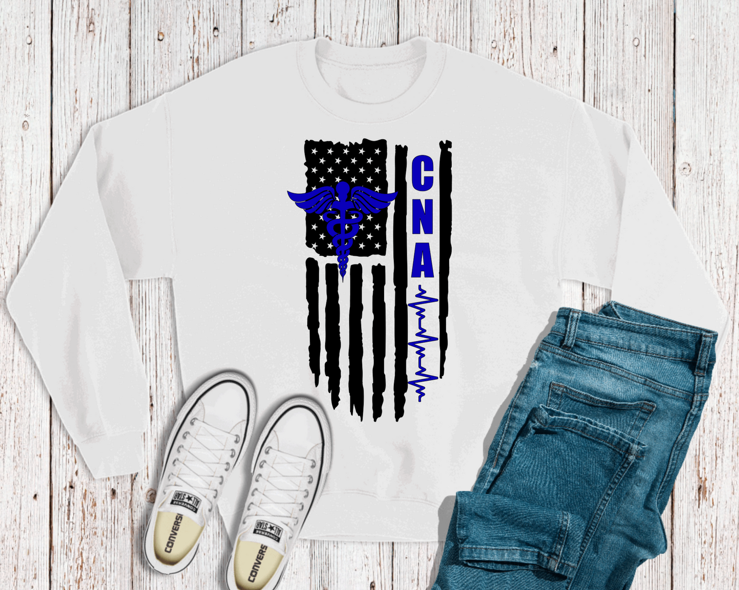 CNA Flag Crewneck