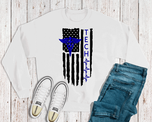 Tech Flag Crewneck