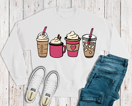 Pink Latte Crewneck