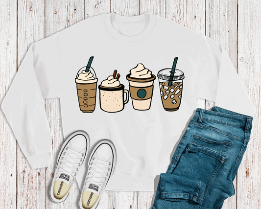 Latte Crewneck