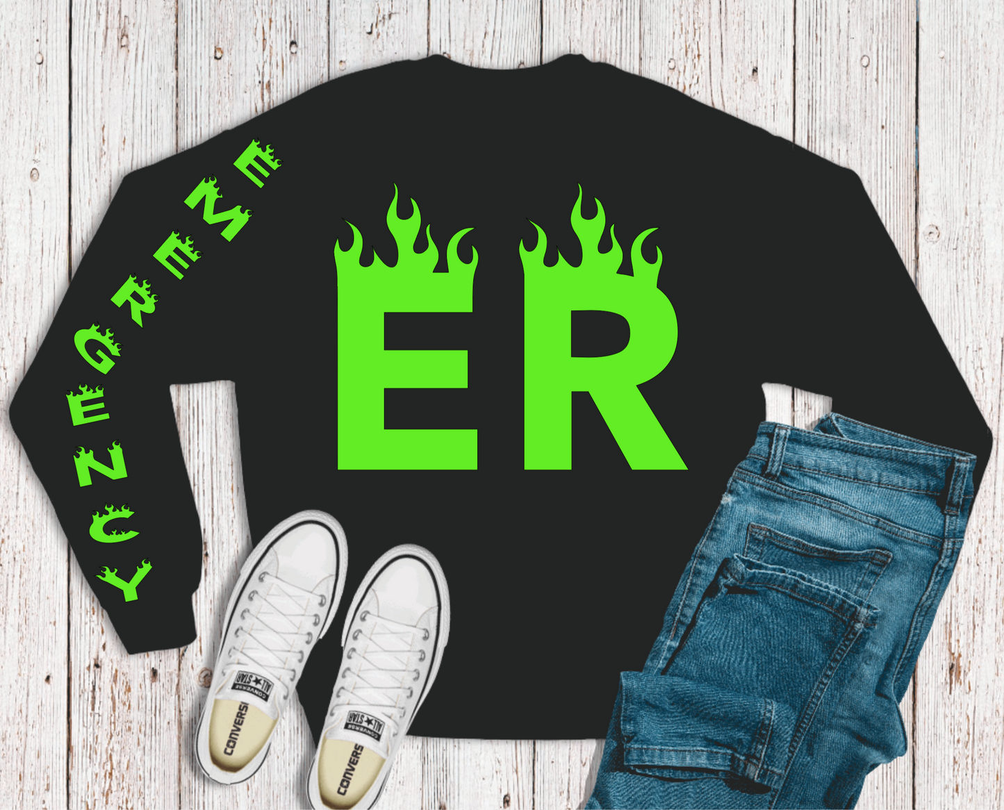 ER Flame Crewneck