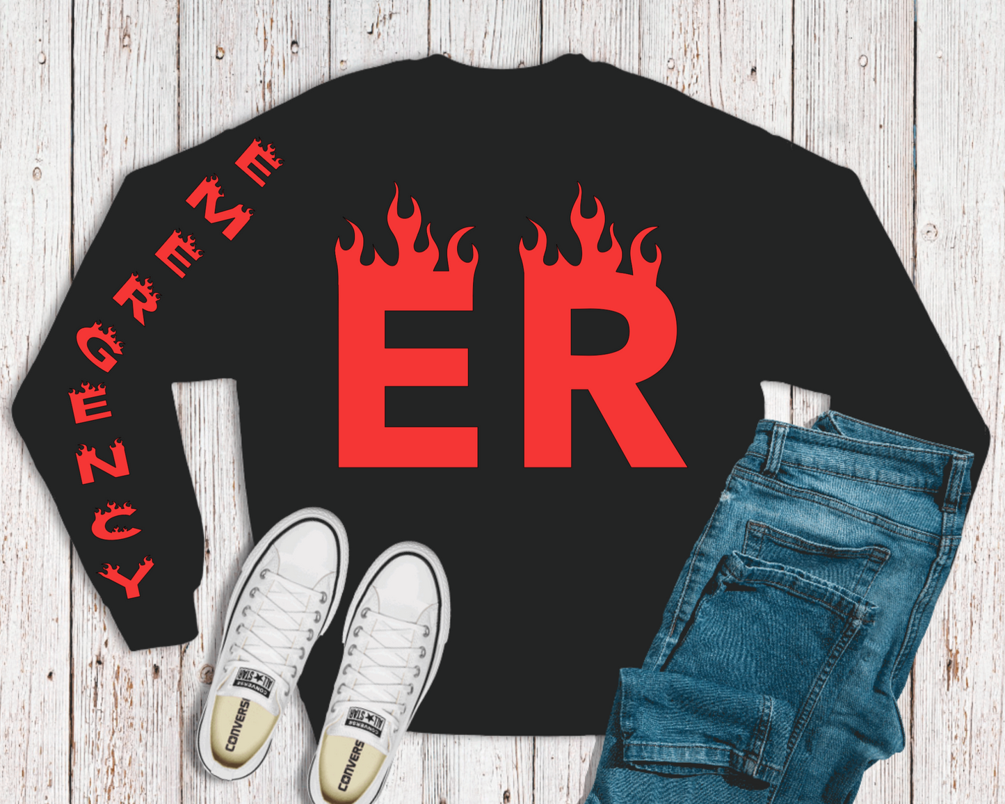 ER Flame Crewneck