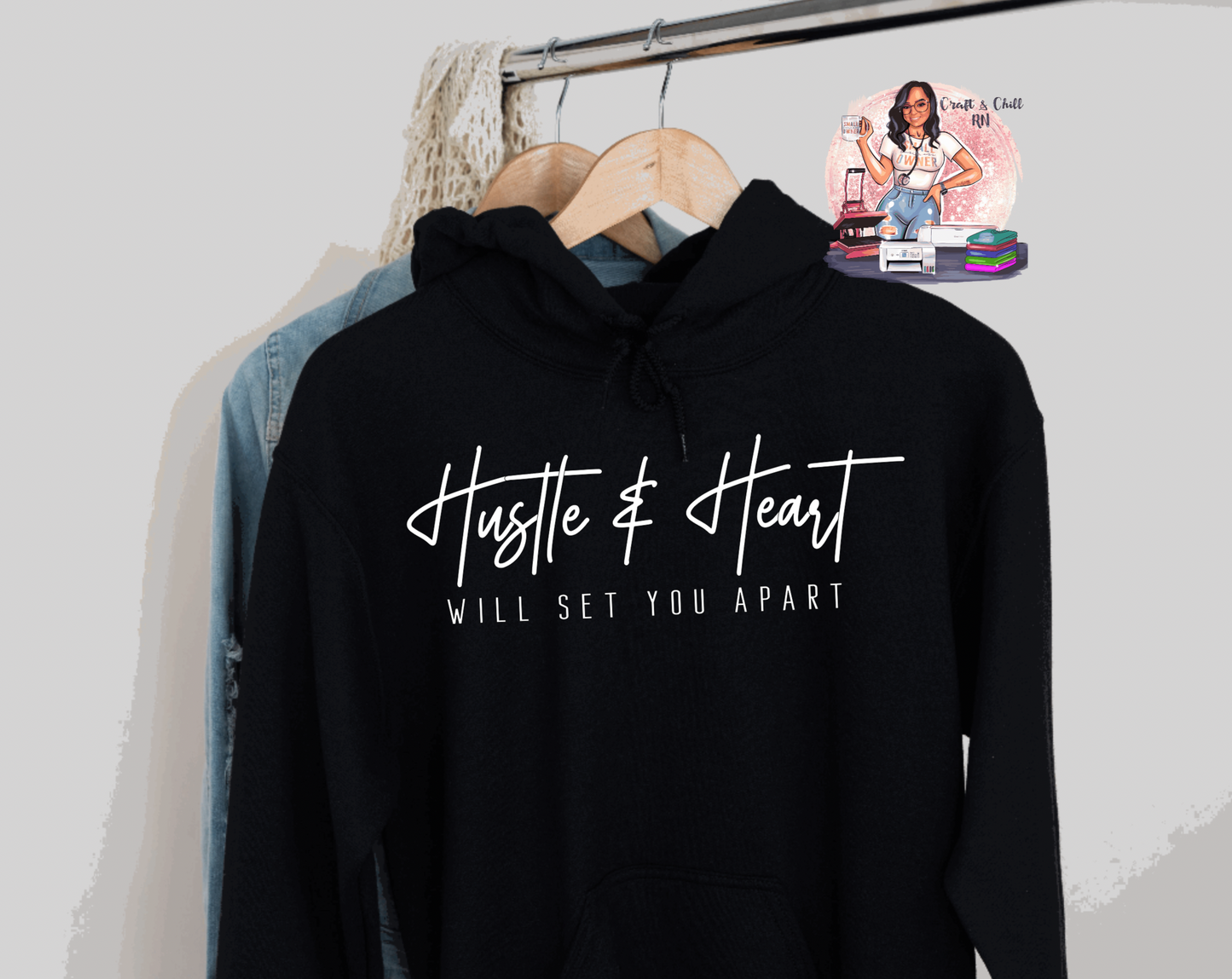 Hustle & Heart Hoodie