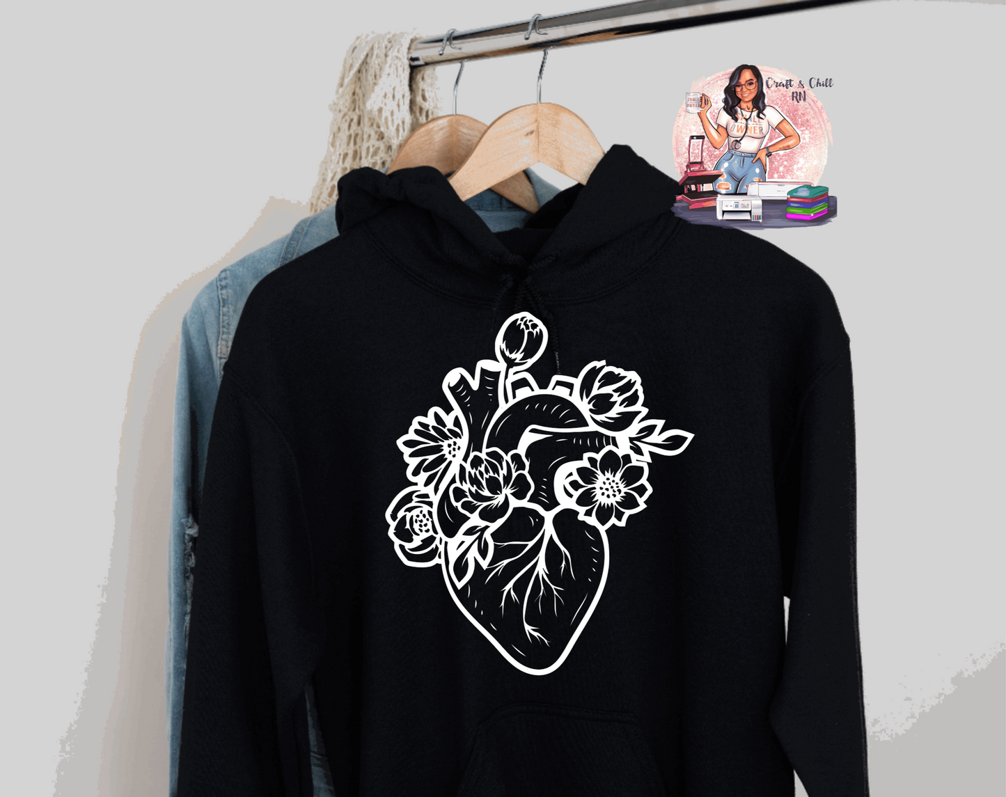 Anatomical Heart Hoodie