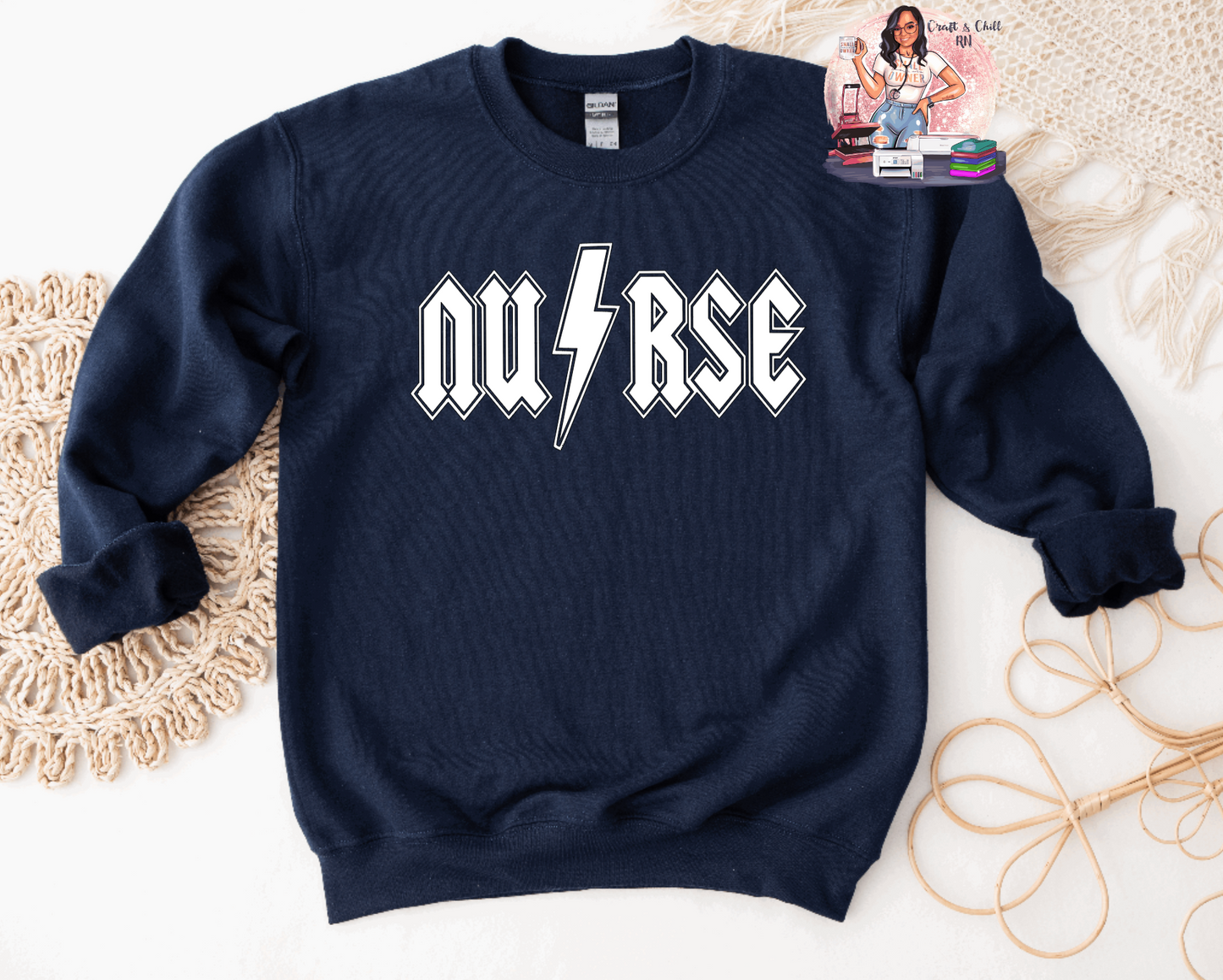 Nurse Logo Crewneck