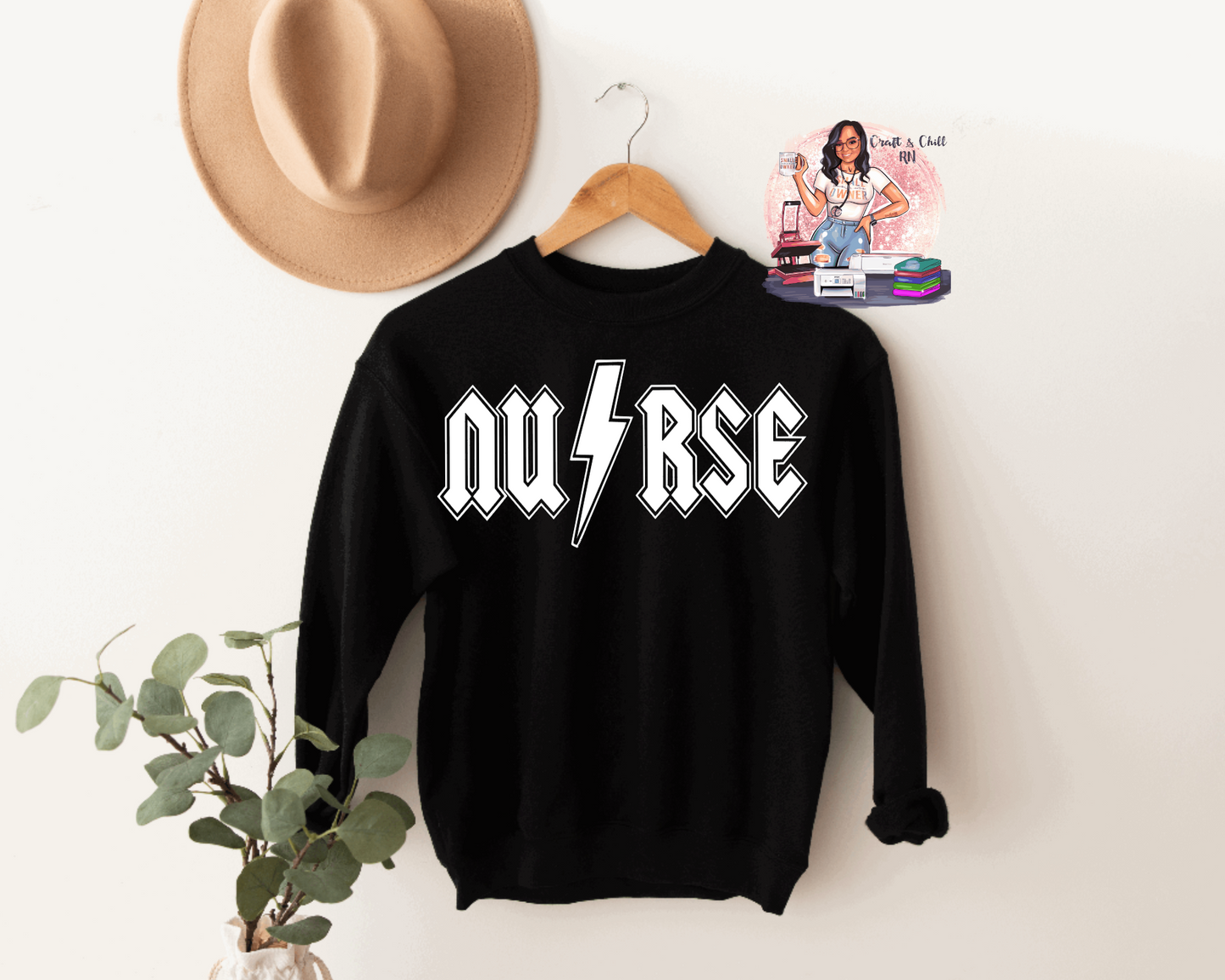 Nurse Logo Crewneck