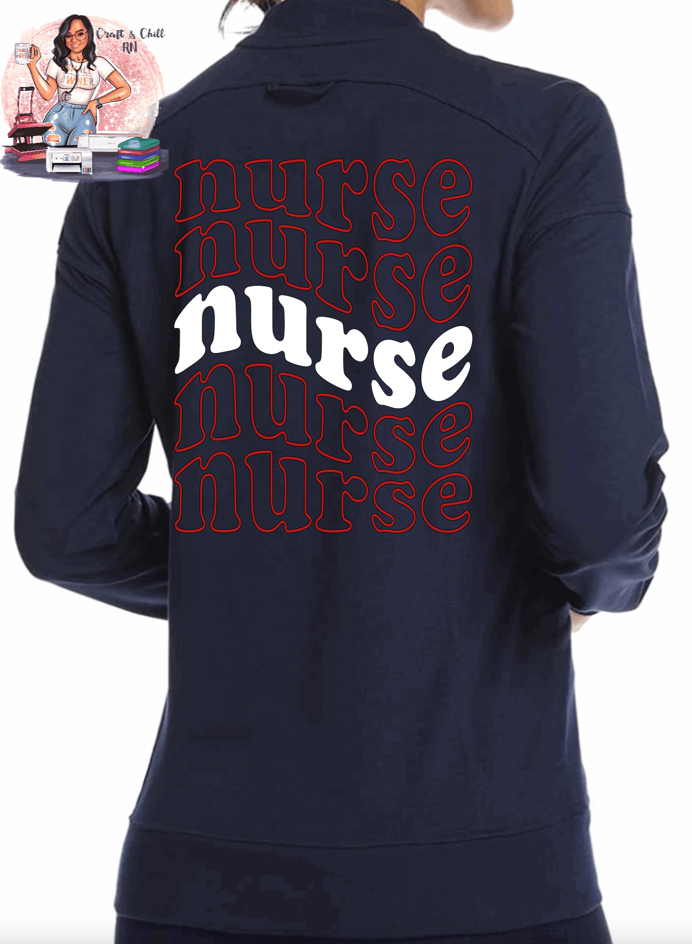 Retro Nurse Jacket