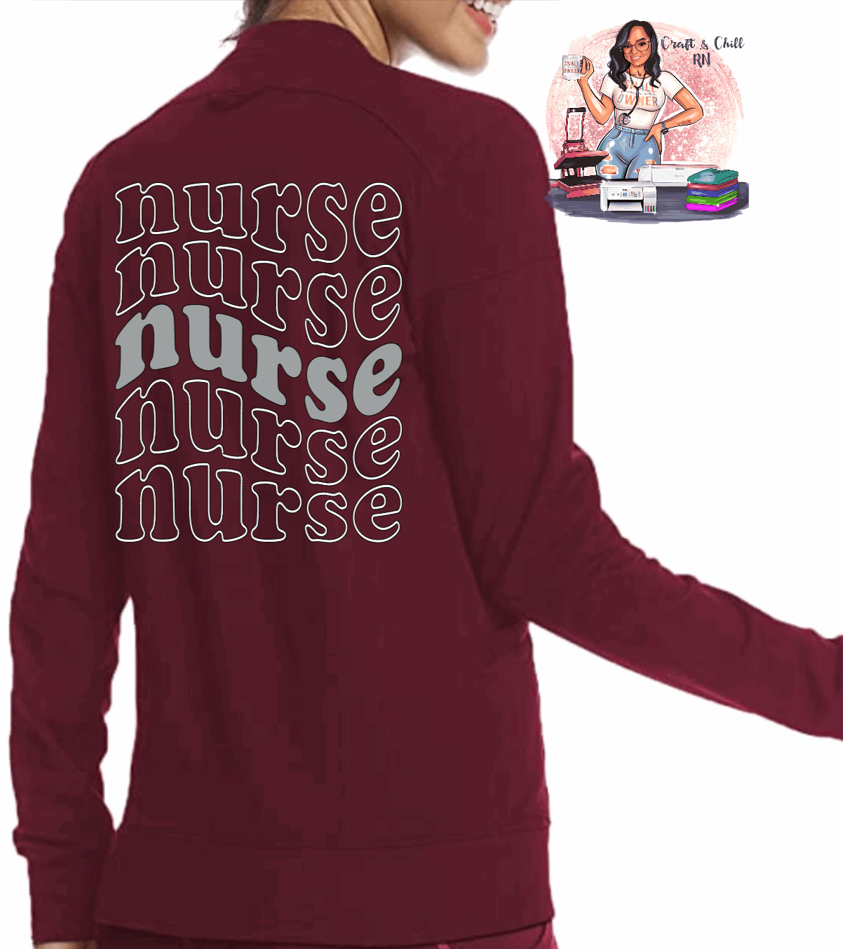 Retro Nurse Jacket