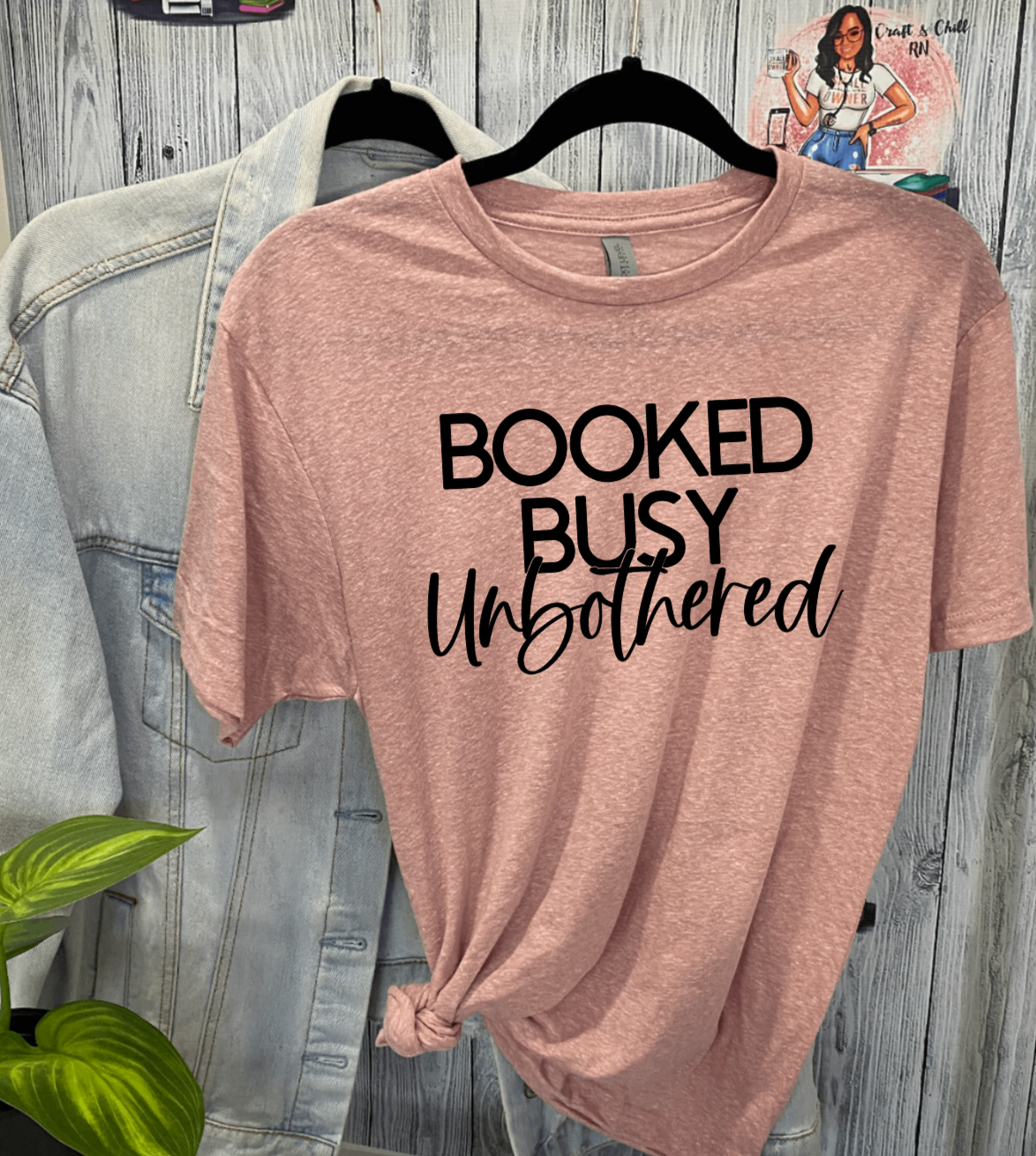 Booked & Busy T shirt