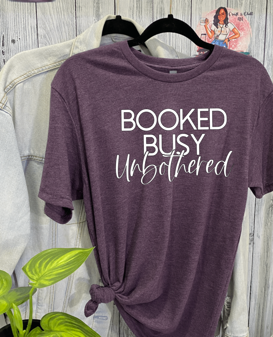 Booked & Busy T shirt