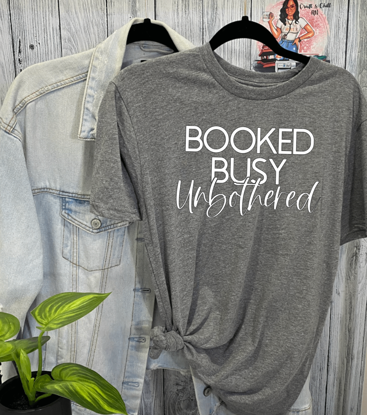 Booked & Busy T shirt