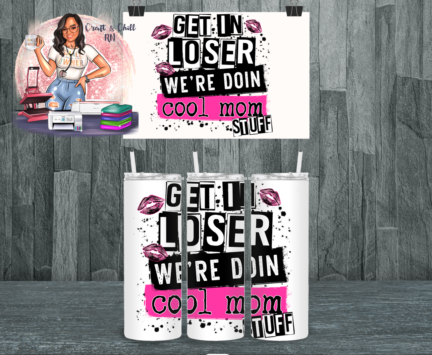 Cool Mom Stuff Tumbler