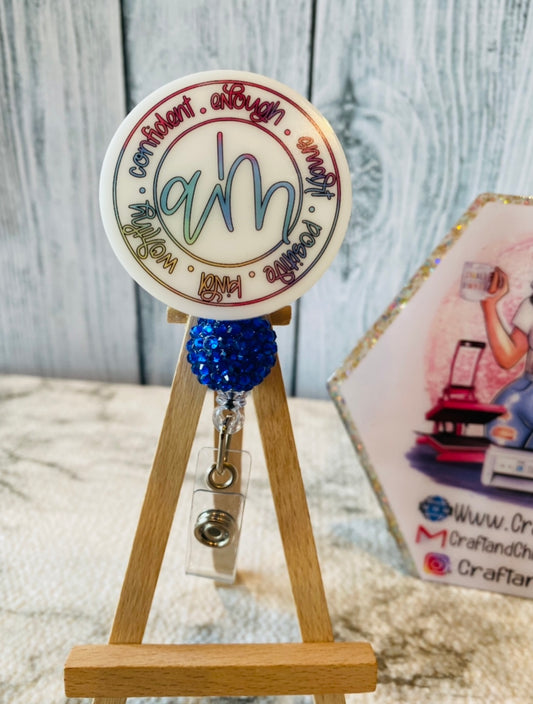 I am Enough badge reel