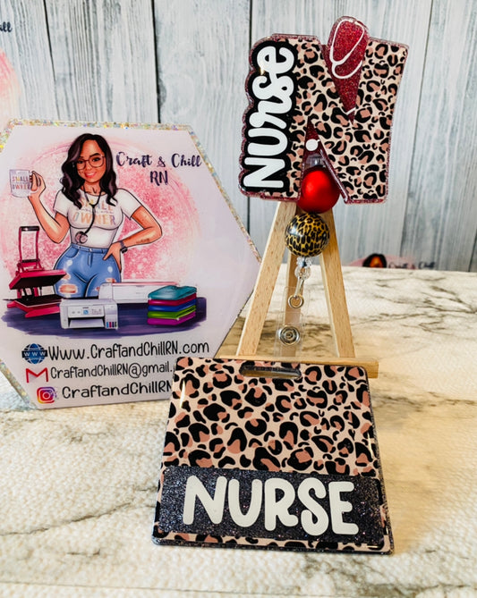 Cheetah nurse set